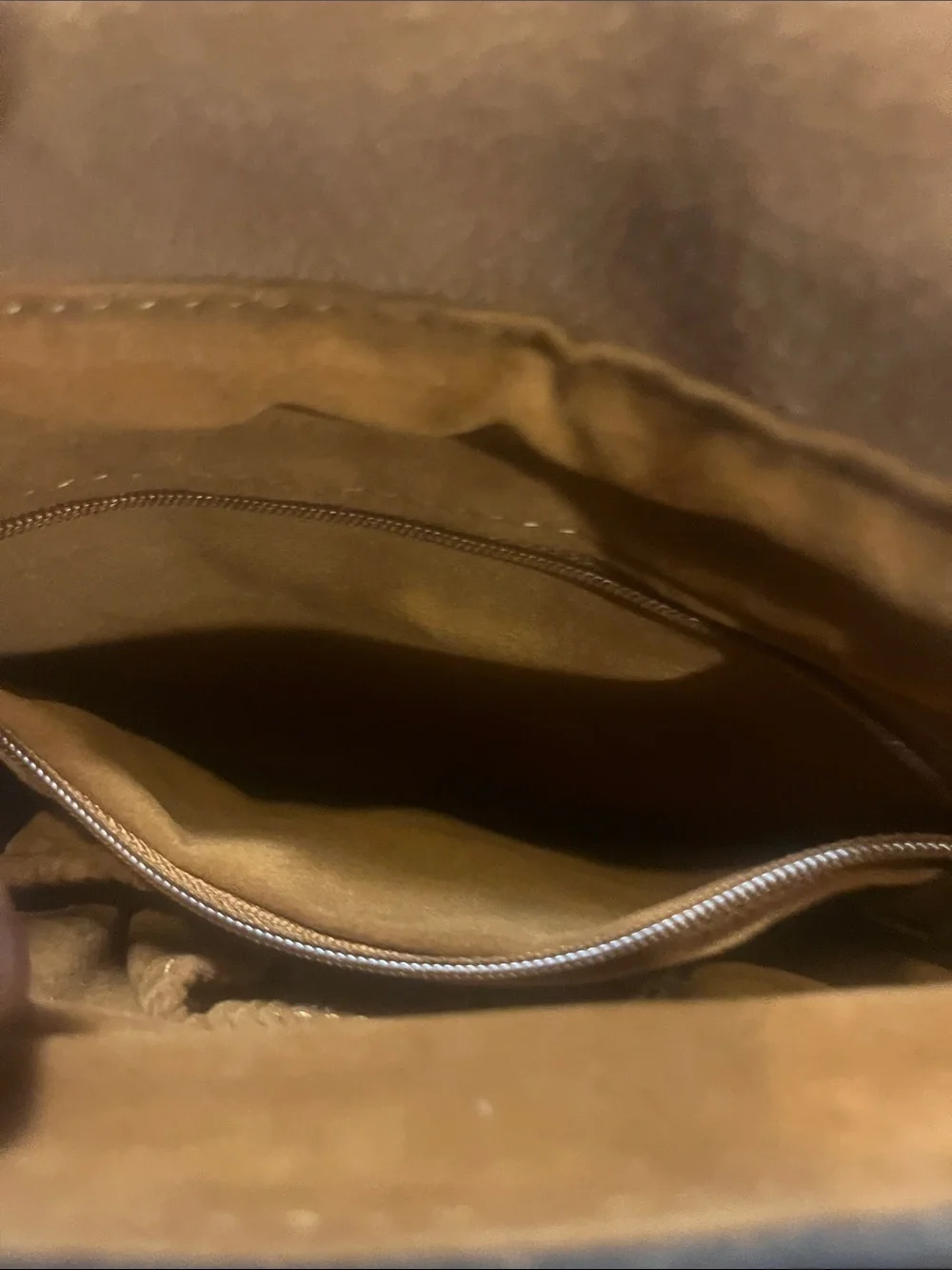 Patricia Nash Cognac Tooled Granada Leather Messenger Crossbody